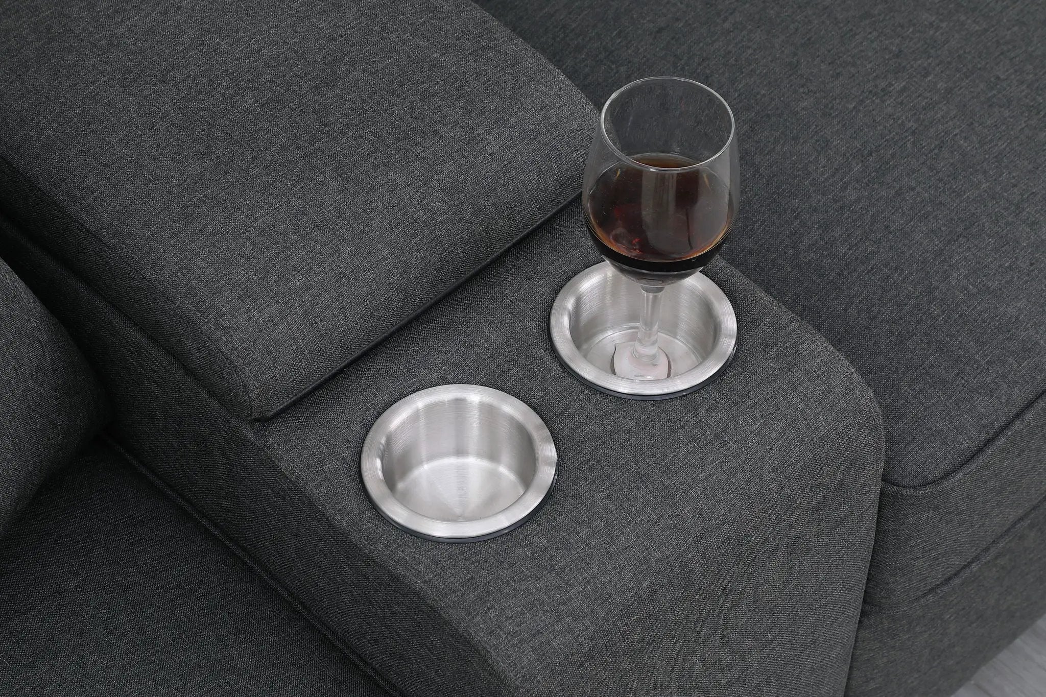 Eric - 9 Piece Upholstered Sectional With Ottoman by Unique Piece Furniture