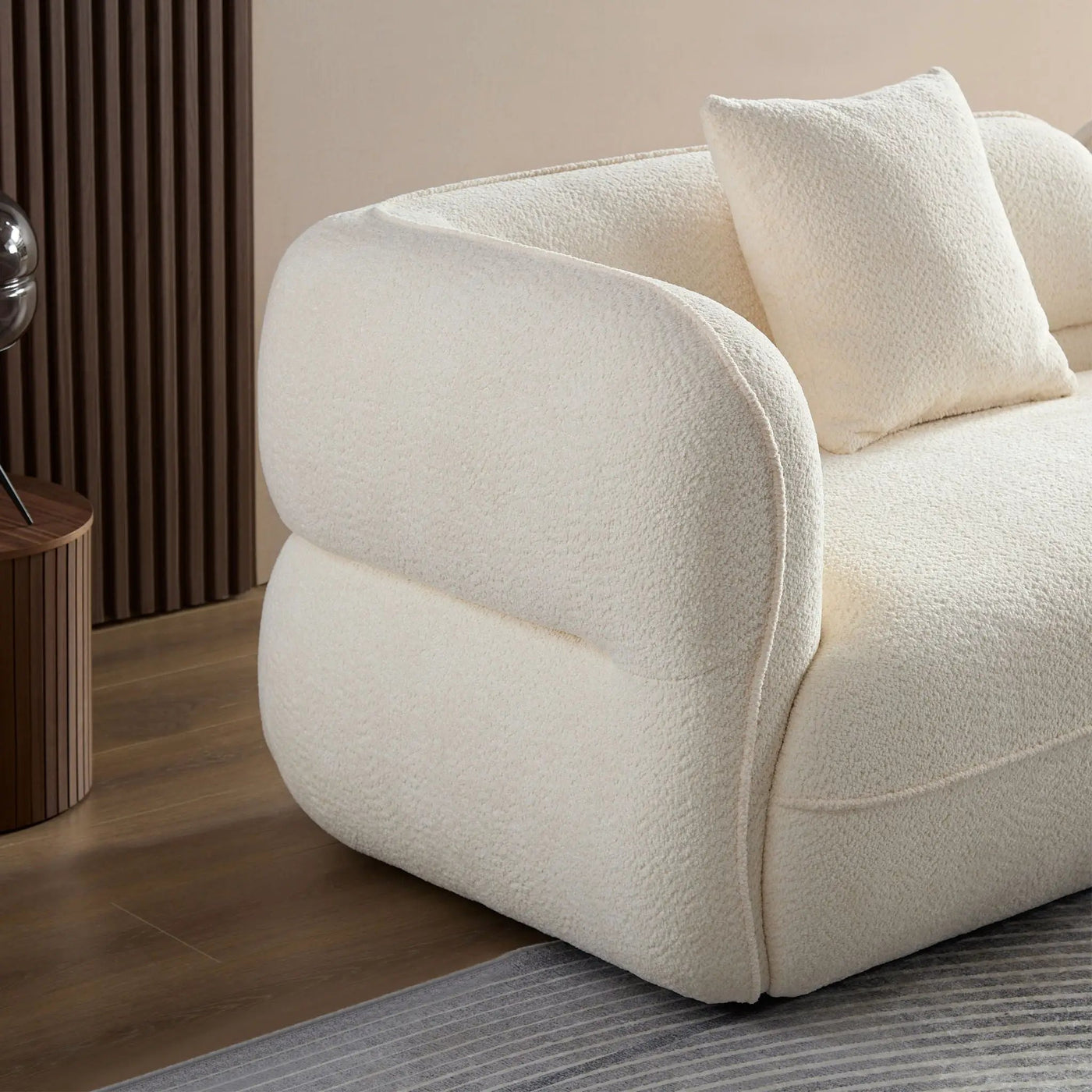 Sectional Sofa With Durable Fabric, Solid Wood Frame, And High Density Sponge Fill by HouseOfZazla