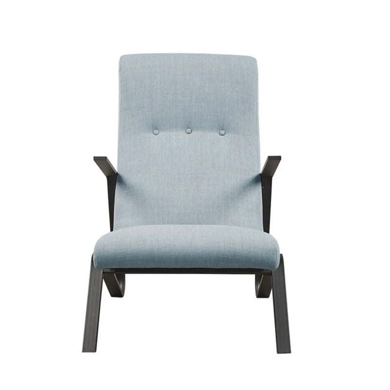 Manhattan - Accent Chair With High Back Support - Light Blue by HouseOfZazla