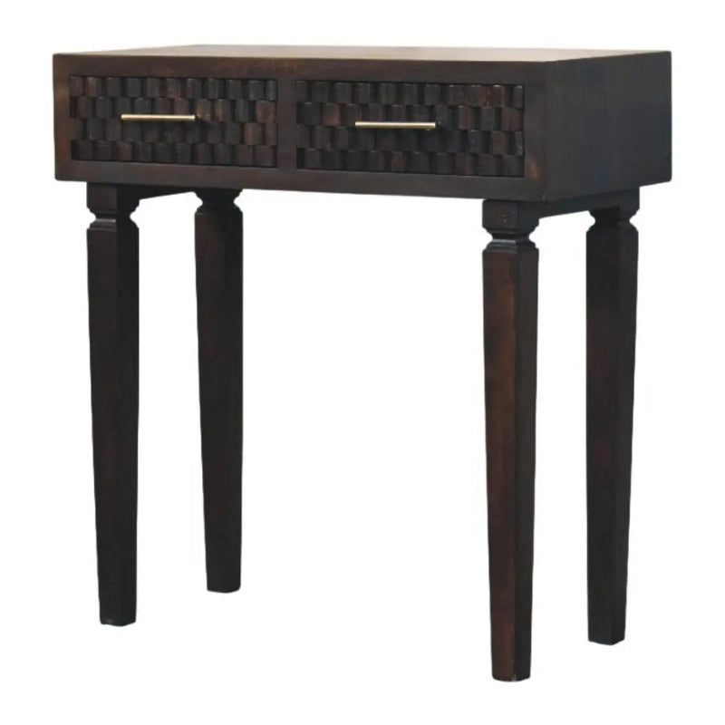 Solid Wood Arno Console Table by HouseOfZazla