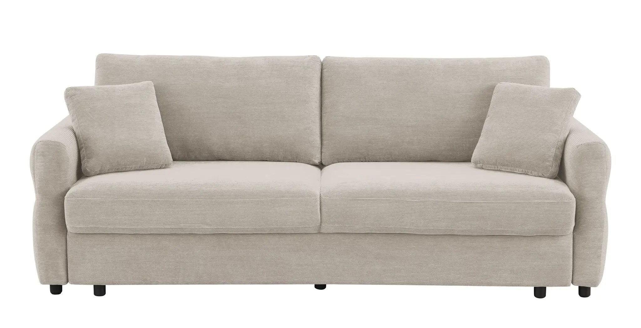 Haran Fabric Pull-Out Sleeper with Storage by HouseOfZazla