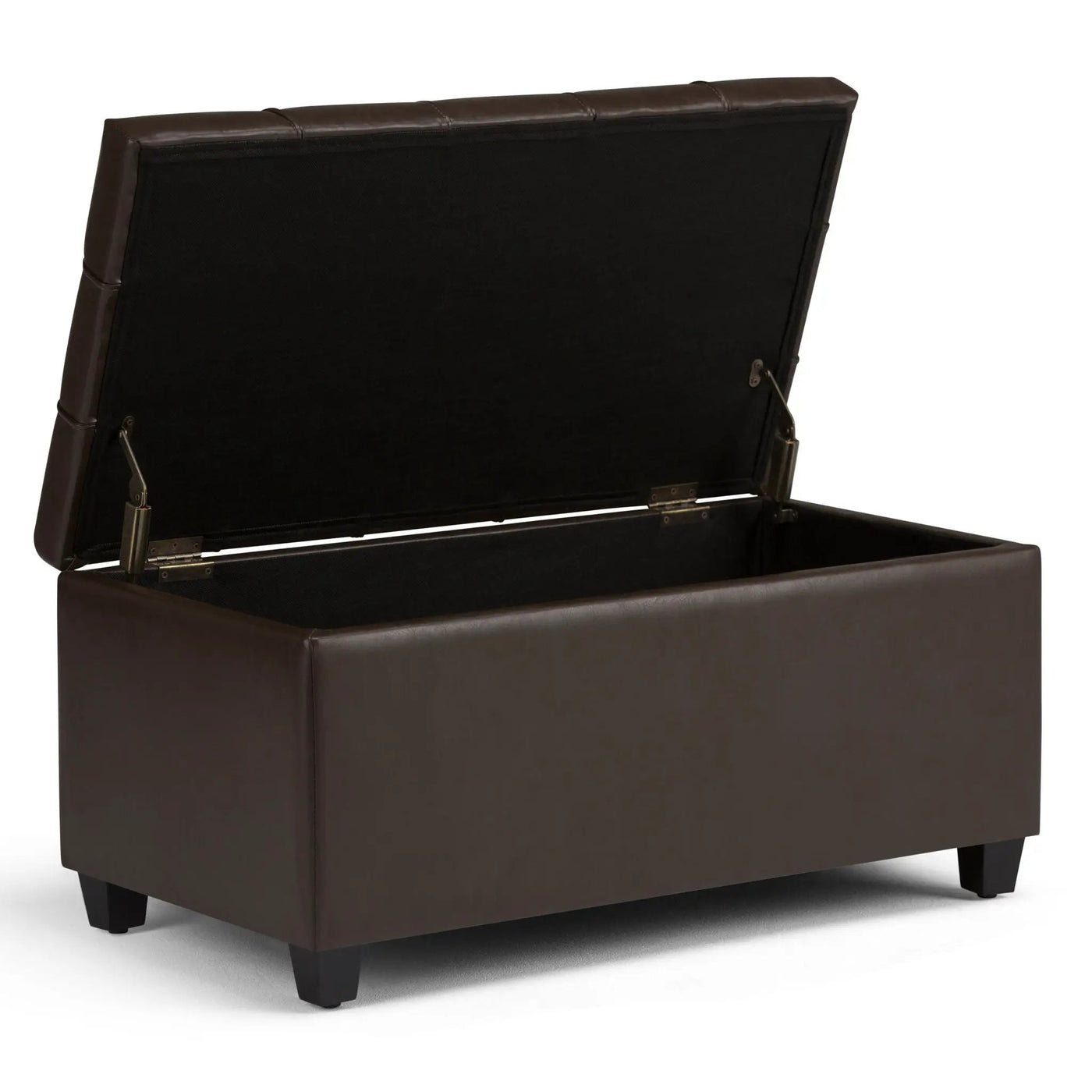 Sienna - Transitional Storage Ottoman Bench by HouseOfZazla