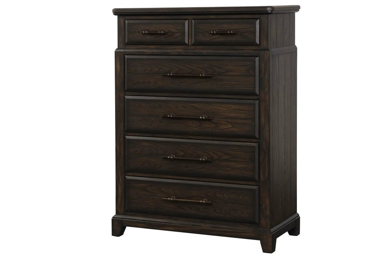 6 Drawer Dresser - Mahogany by HouseOfZazla