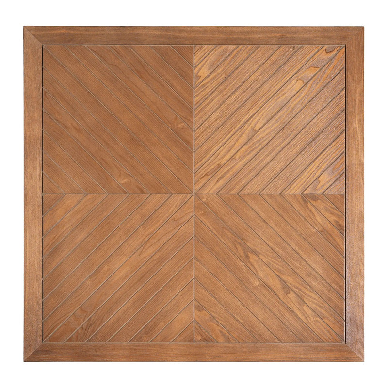 Modern Square Coffee Table for Living Room, 31.5 Inch by HouseOfZazla