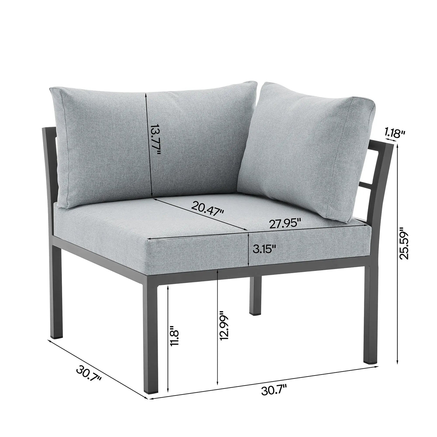 Sunnyside - 5 Piece Outdoor Conversation Set by HouseOfZazla