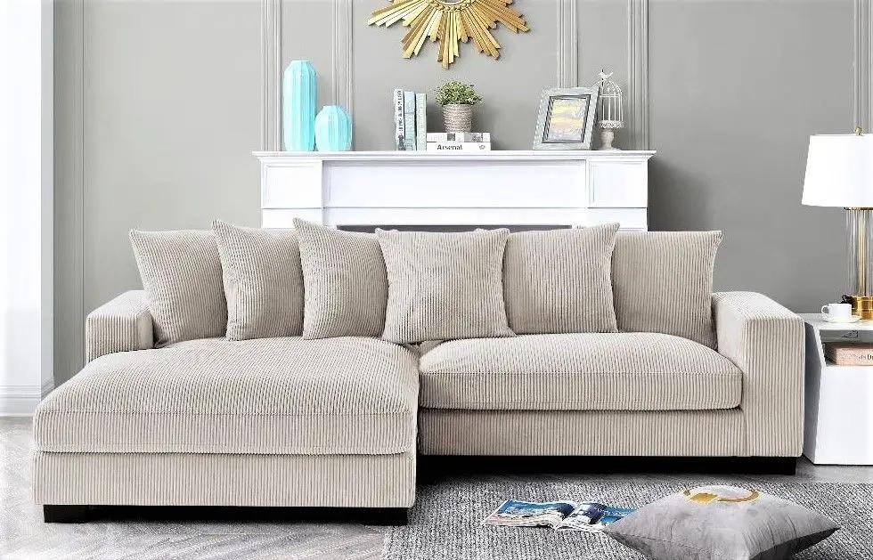 Luxe - Oversized 2 Piece Sectional Couches For Living Room, L Shaped Sofa With Chaise by Unique Piece Furniture
