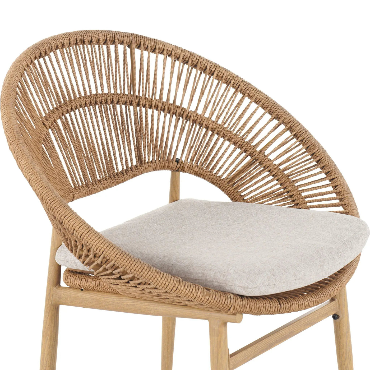 Cyril - Outdoor Papasan Style Dining Chair (Set of 2) by HouseOfZazla