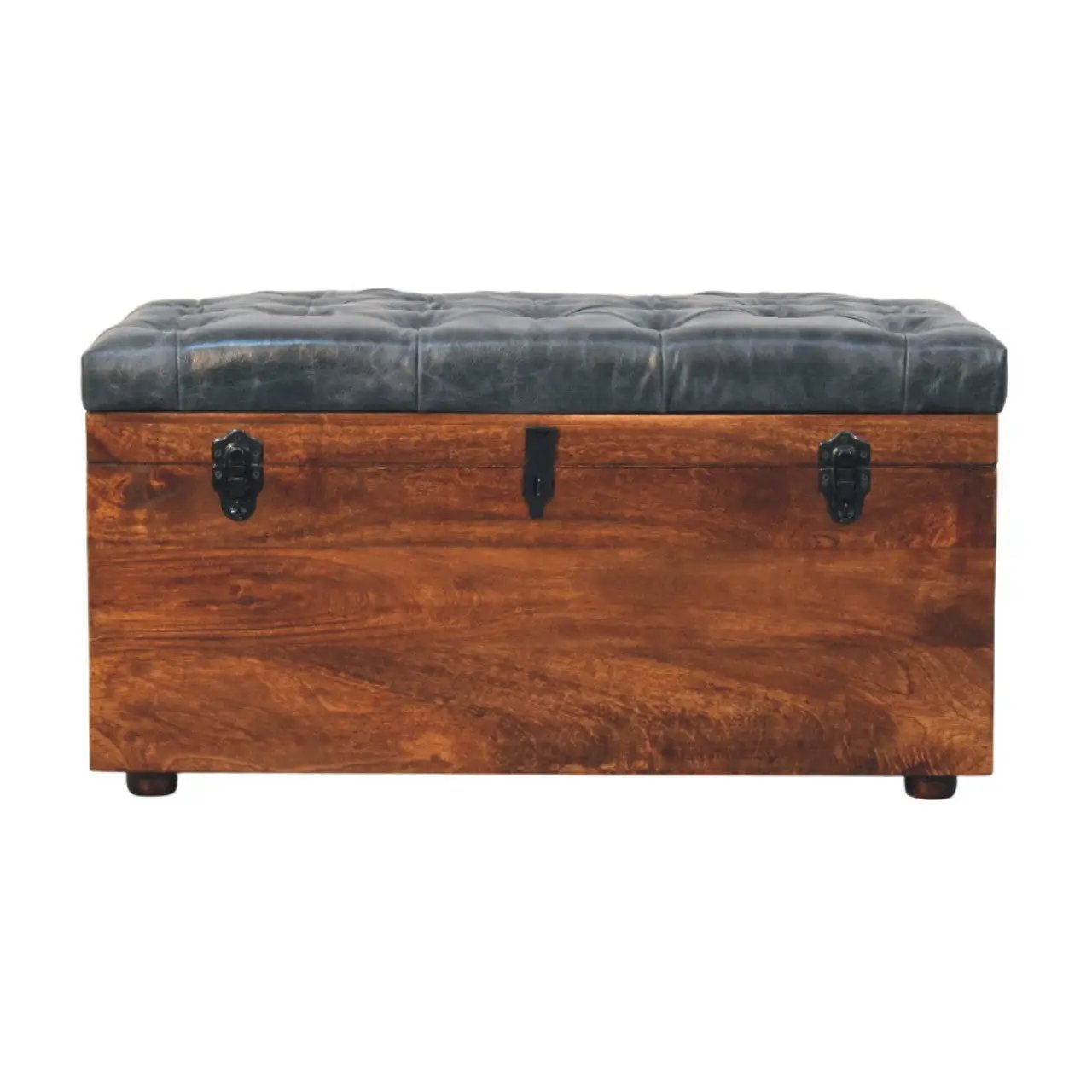 Solid Wood Storage Bench by HouseOfZazla