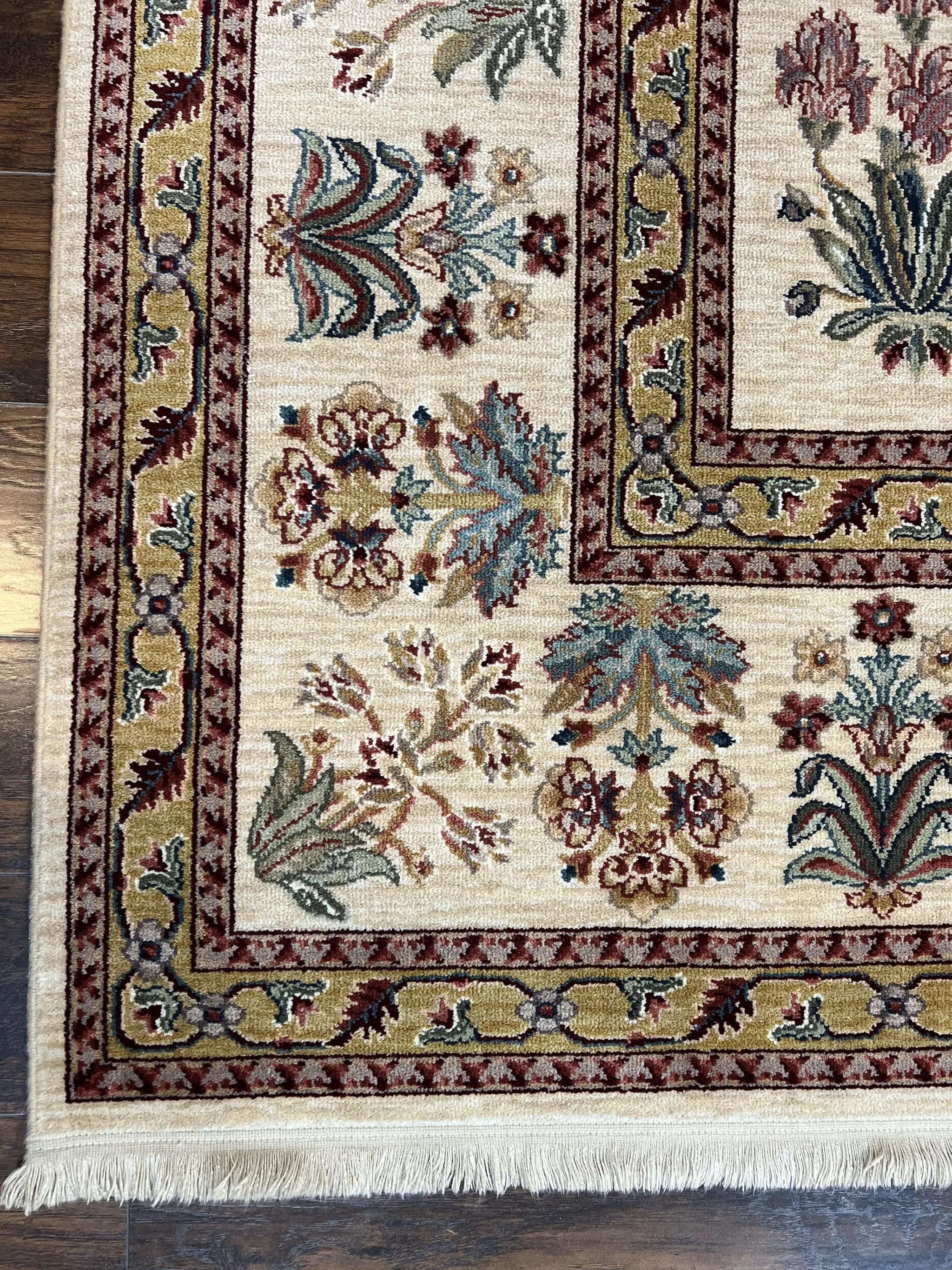 Karastan Rug 8.8 x 12, Ashara Amritsar #549, Oatmeal Color, Wool Pile Karastan Carpet, Discontinued Karastan Area Rug, Decorative by Jewel Rugs