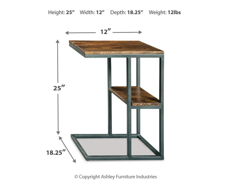 Forestmin - Accent Table - Natural / Black by Unique Piece Furniture
