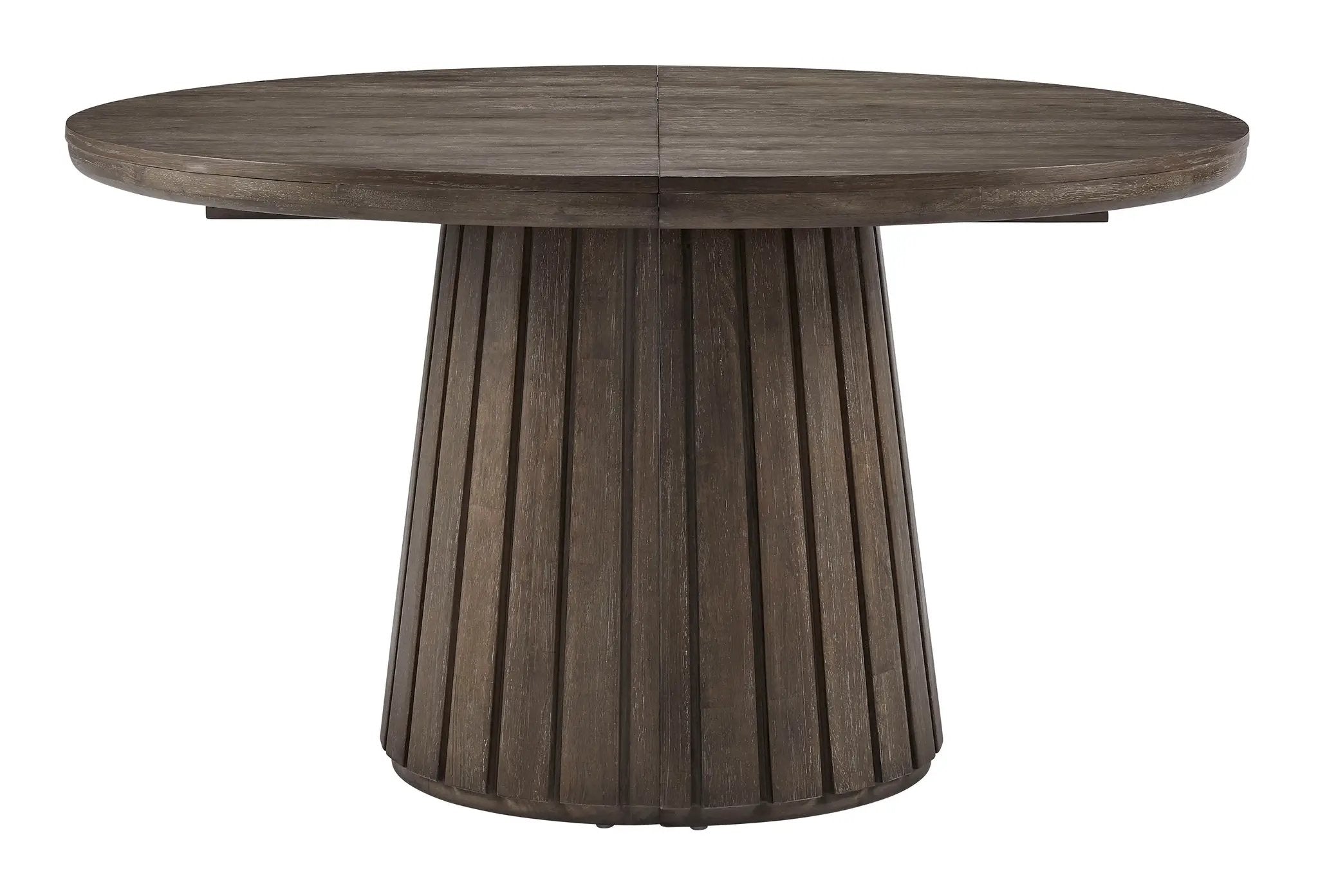 Kavanaugh - Round Dining Table - Weathered Kona Brown by Unique Piece Furniture