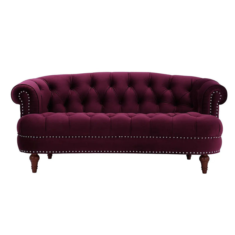 La Rosa - Victorian Chesterfield Loveseat by Unique Piece Furniture