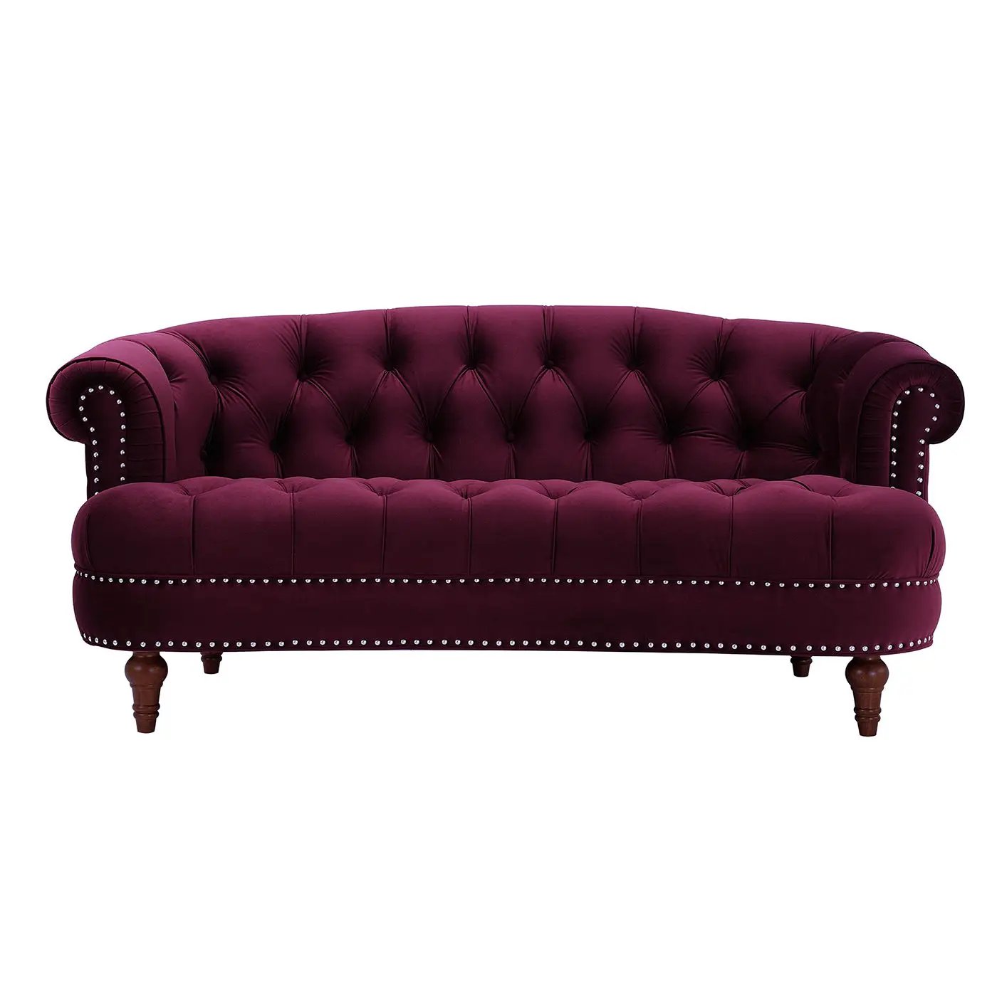 La Rosa - Victorian Chesterfield Loveseat by HouseOfZazla