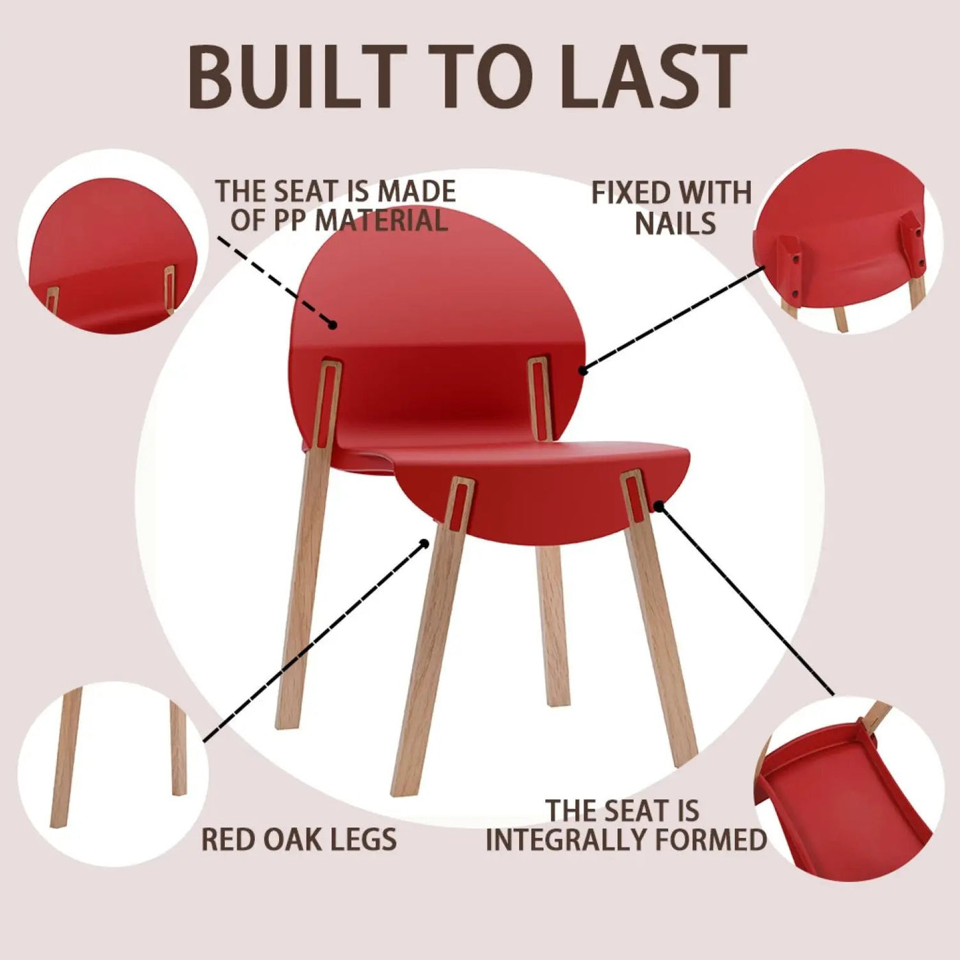 4 Piece Set Of Single Chairs, Traditional Elements With Round Table by HouseOfZazla