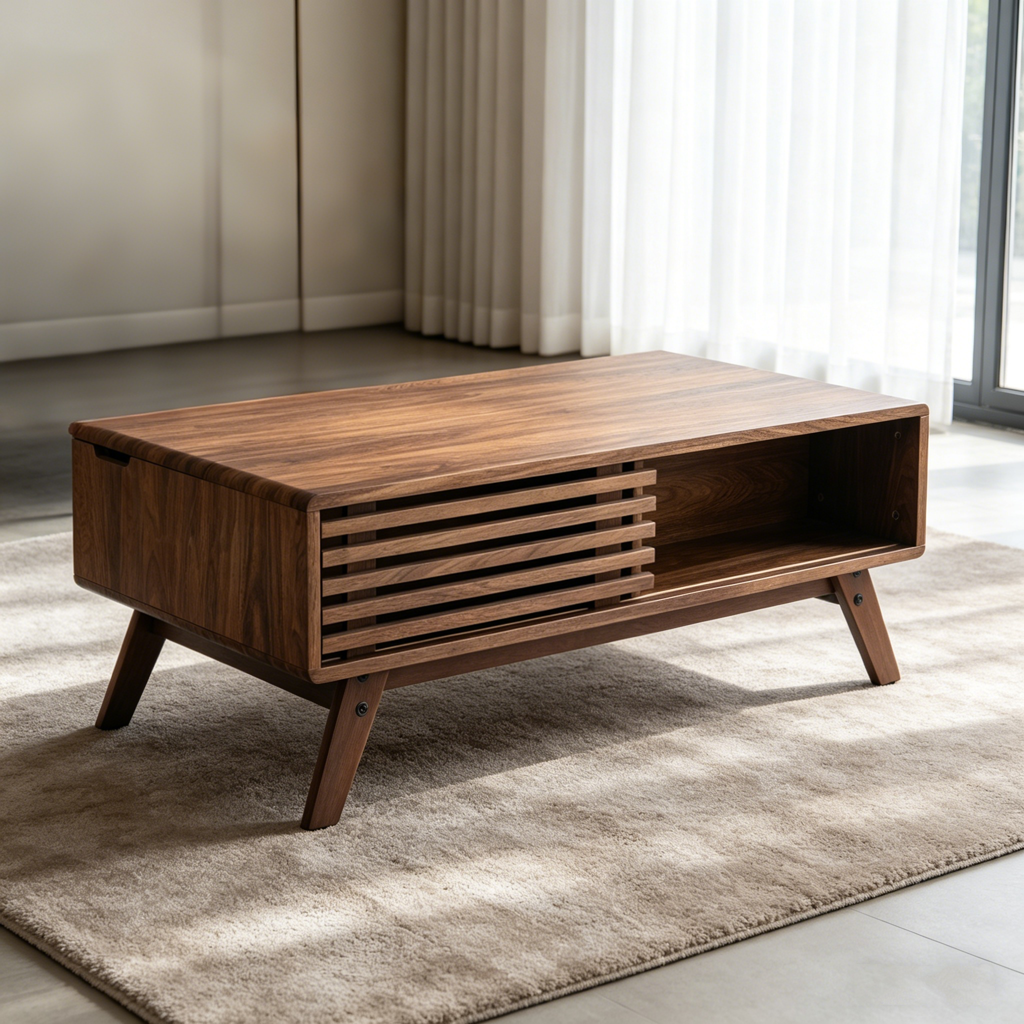 39.37" Mid-Century Coffee Table by HouseOfZazla