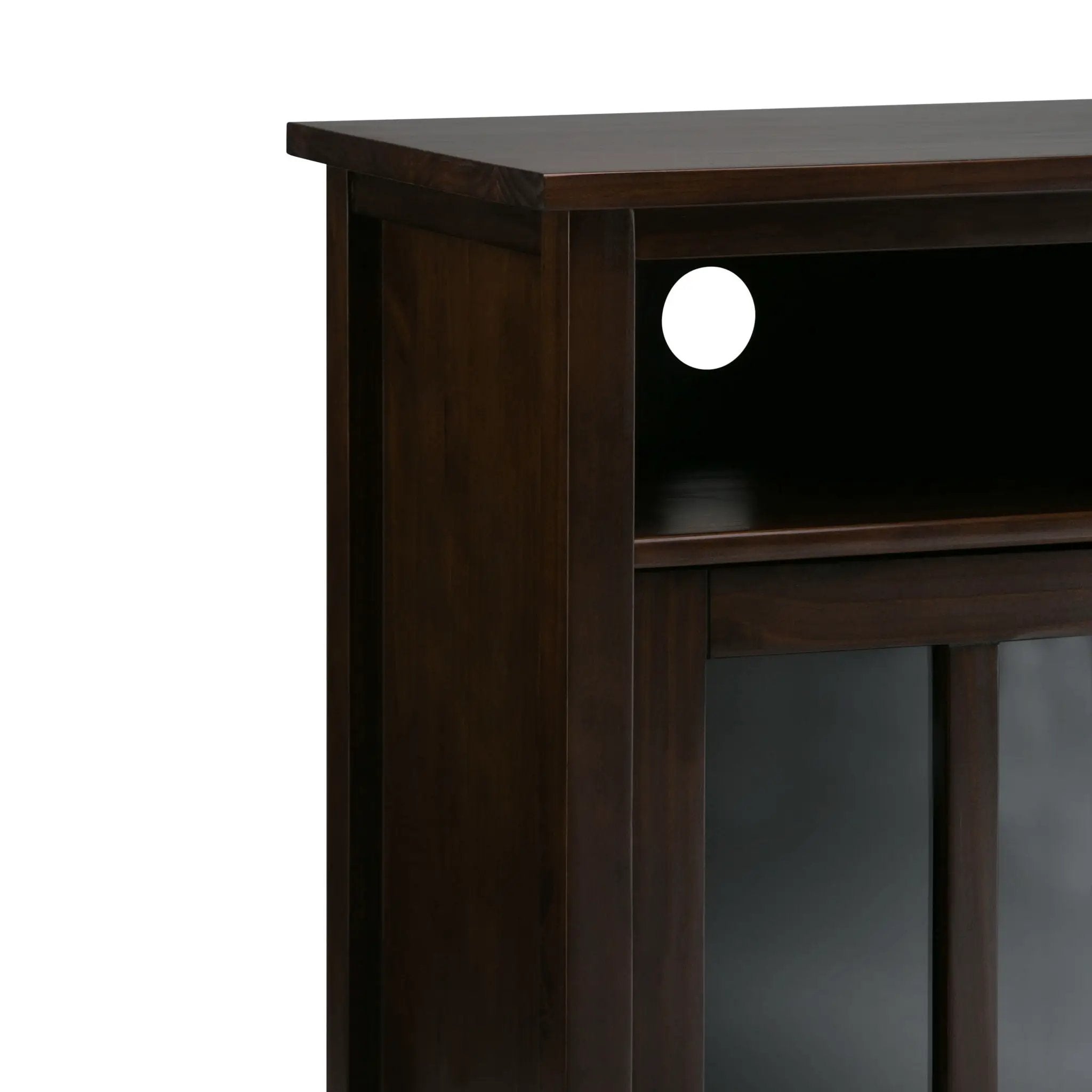Warm Shaker - Handcrafted Medium Storage Media Cabinet by Unique Piece Furniture