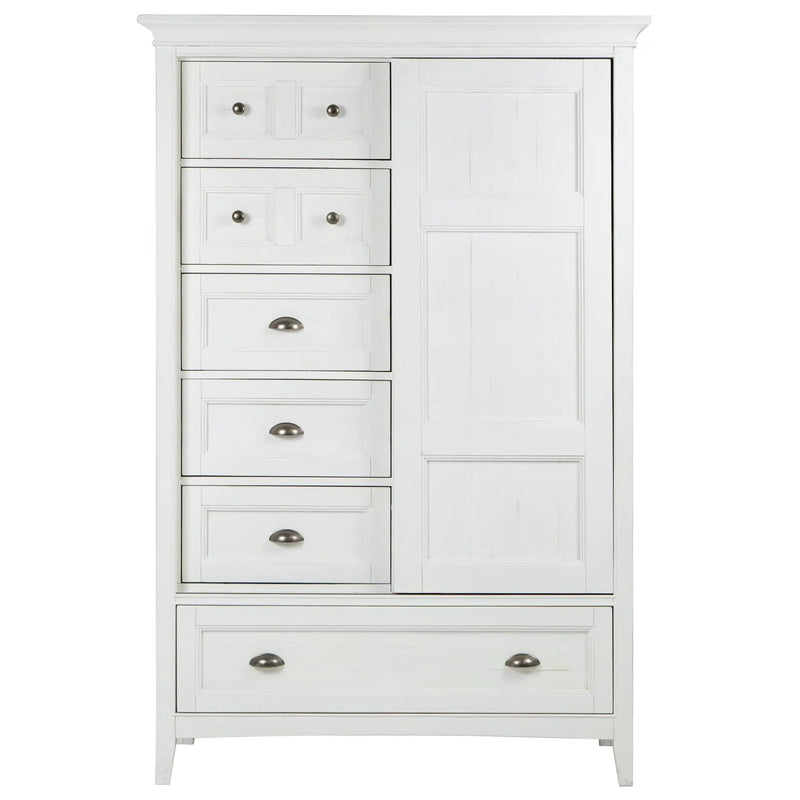 Heron Cove - Door Chest - Chalk White by Unique Piece Furniture