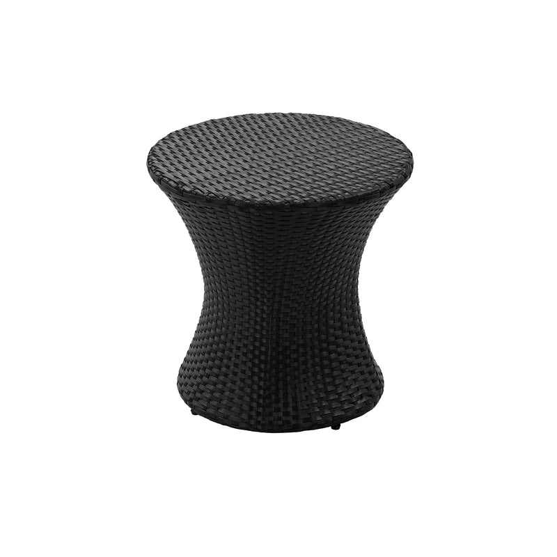 KONO Hourglass Rattan Table with No Glass Top by HouseOfZazla