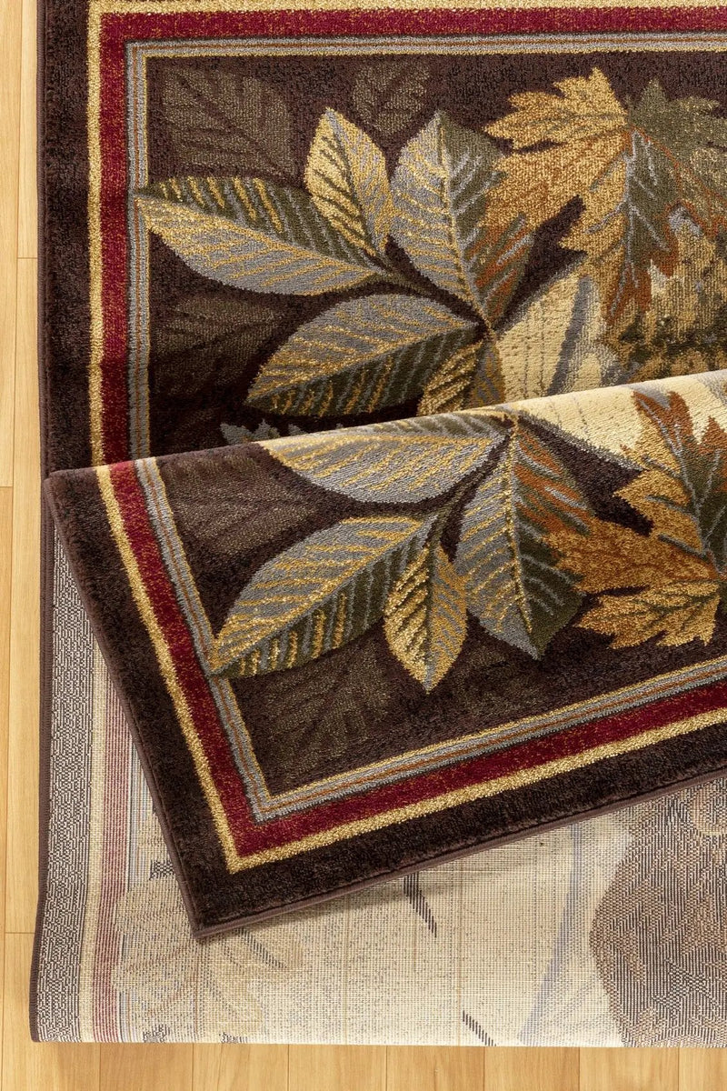 Nature's Nest - GC_CBL3008 Lodge Area Rug by HouseOfZazla