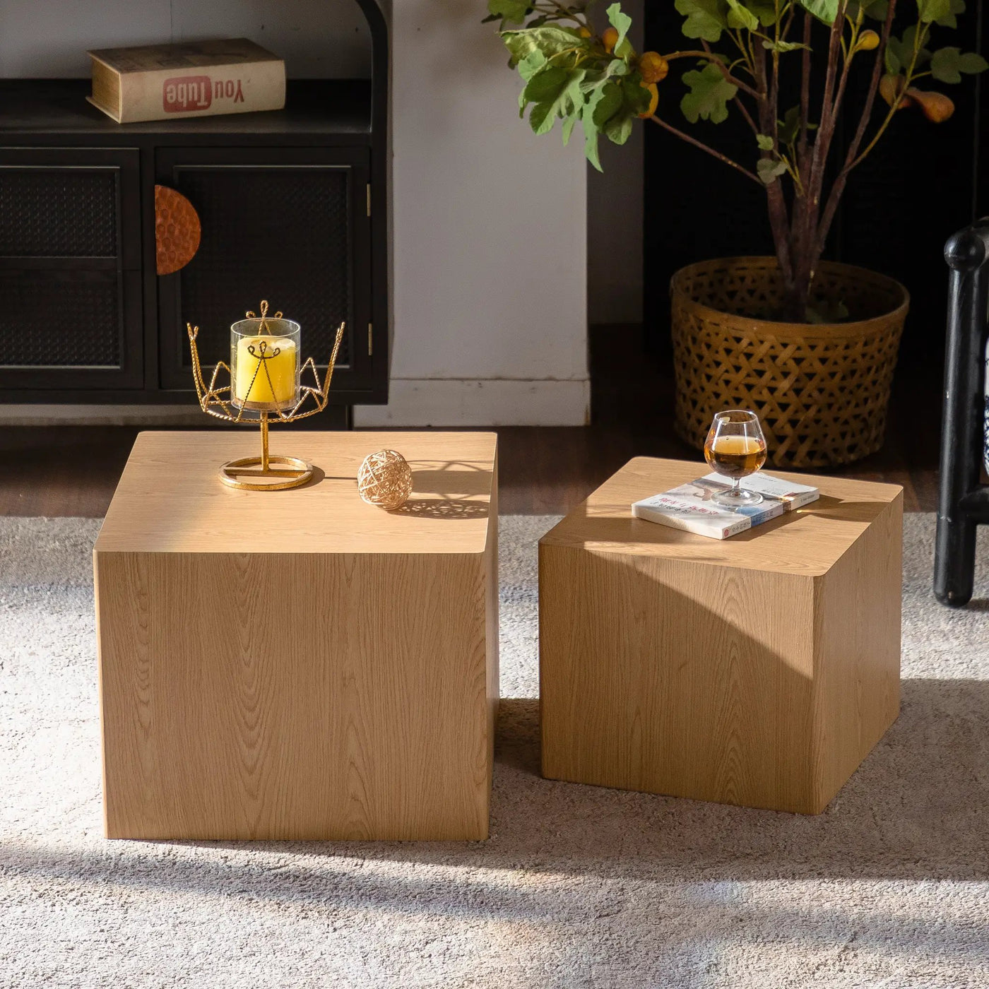 Set of 2 Nesting Tables by HouseOfZazla