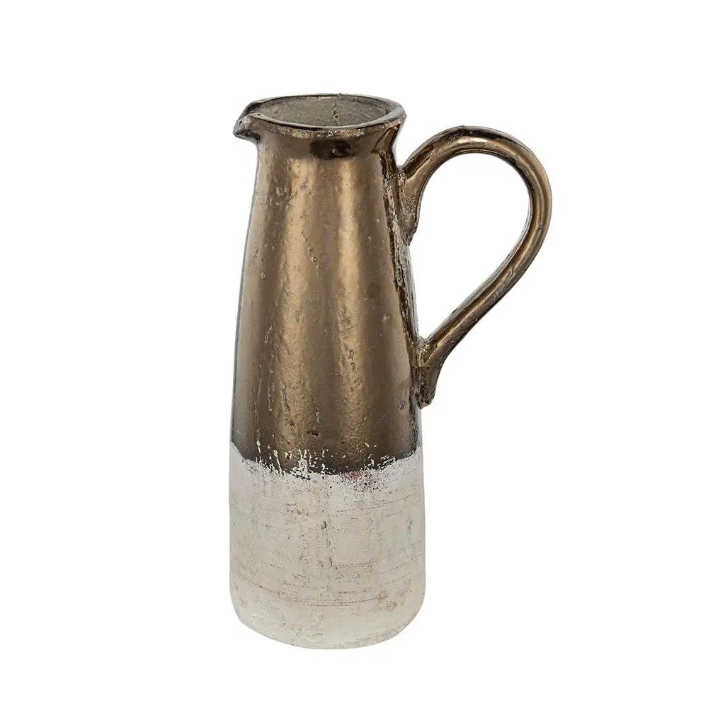 Candia - Terracotta Pitcher by HouseOfZazla