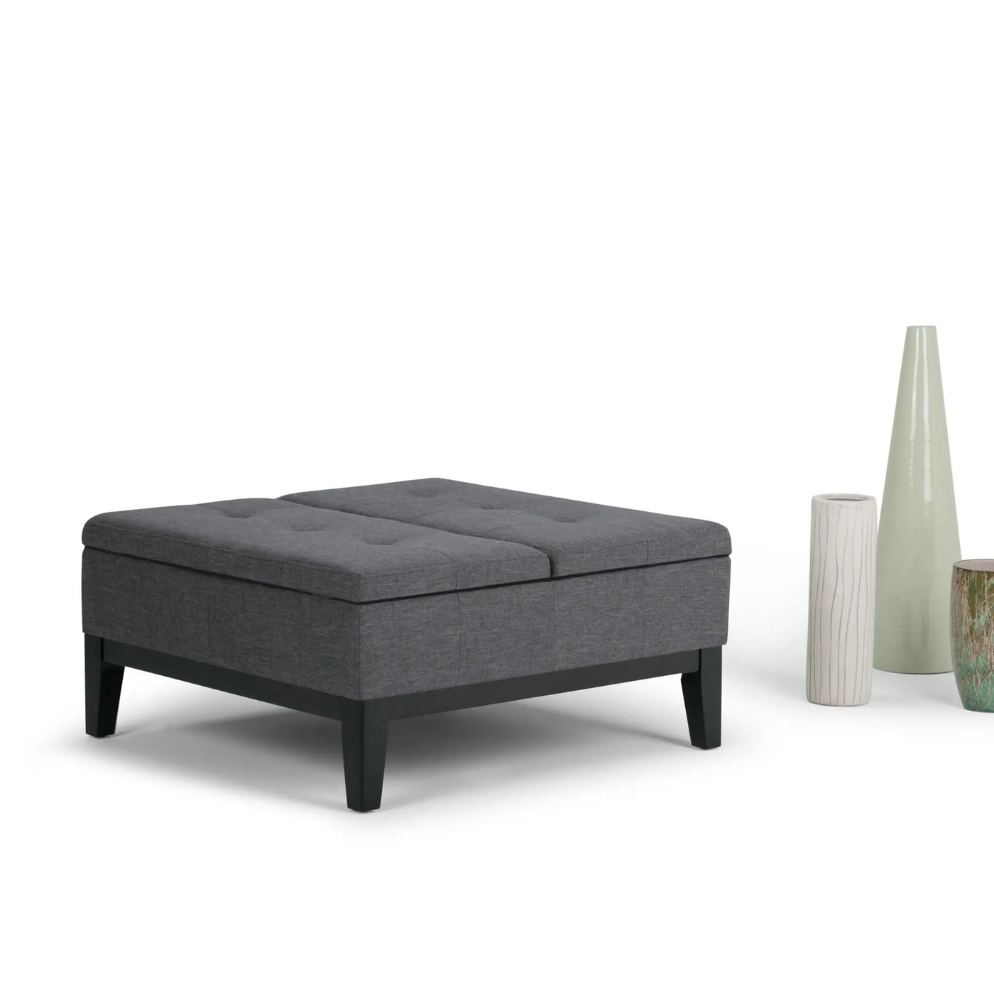 Dover - Multifunctional Lift Top Coffee Table Storage Ottoman by HouseOfZazla