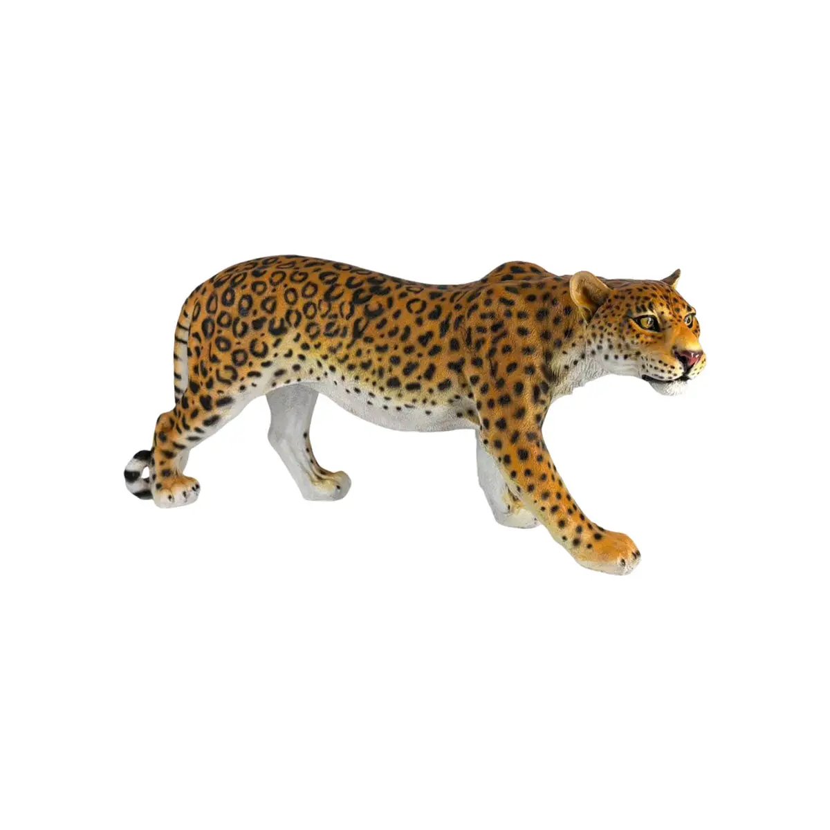 Realistic Leopard Garden Statue by HouseOfZazla