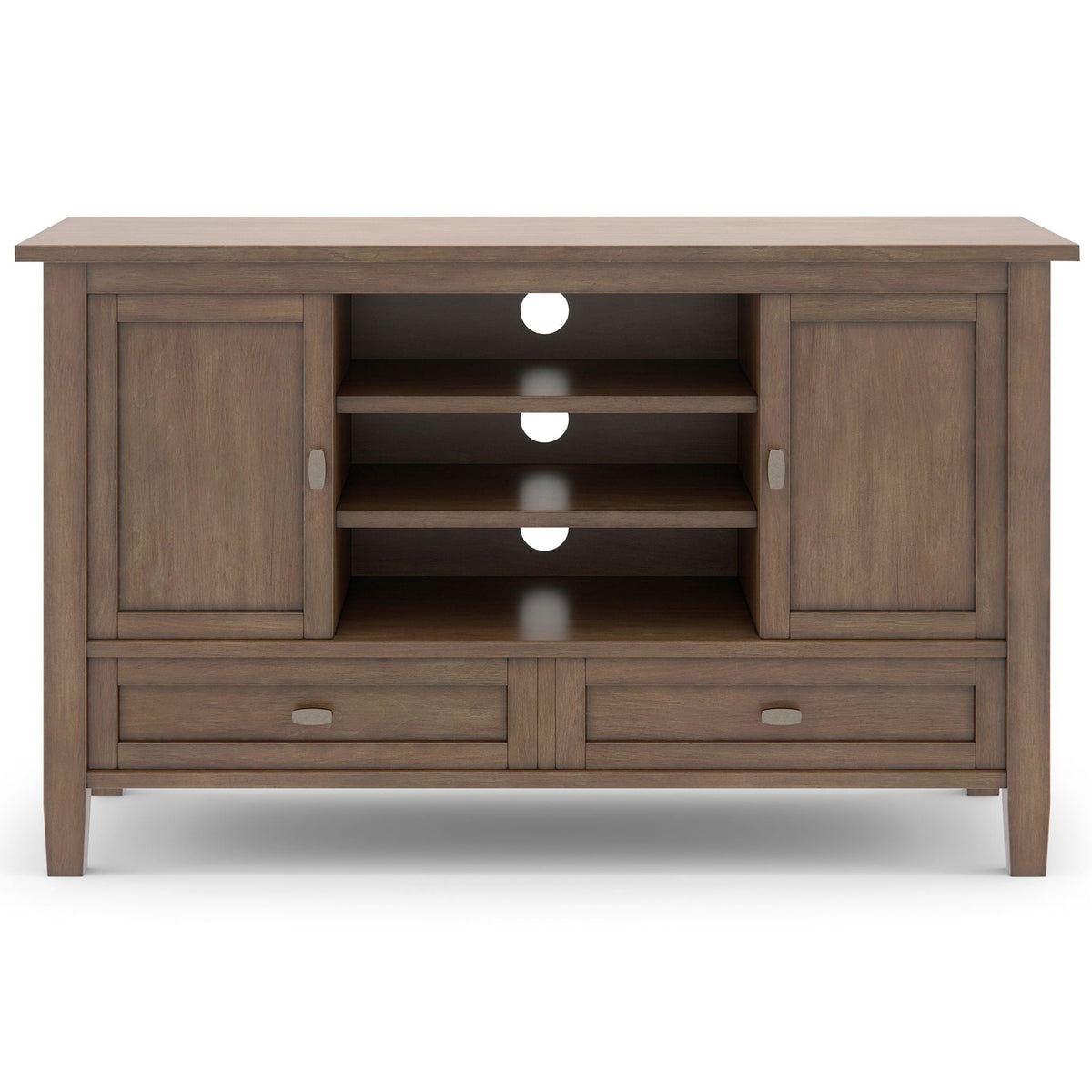 Handcrafted Shaker Style TV Stand with Drawer Storage - Multiple Colors, photo 16 of 40