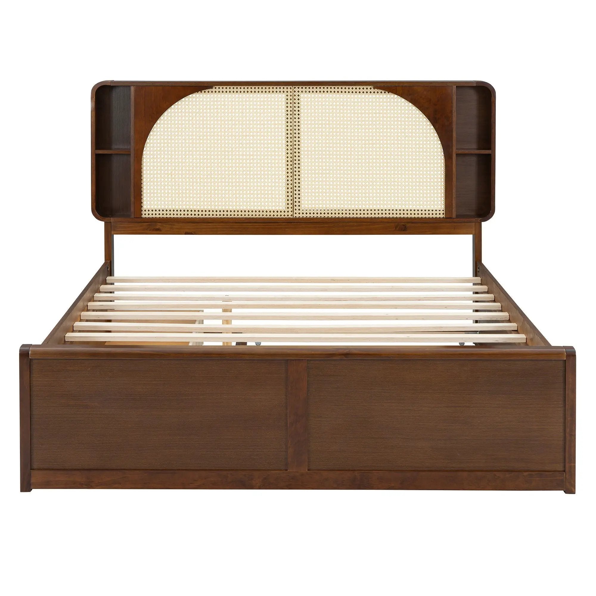 Headboard Bed With 2 Drawers And Trundle by HouseOfZazla