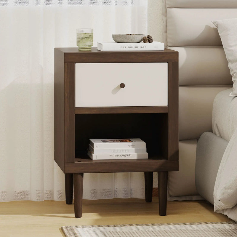 Nystrom Single Drawer Nightstand by HouseOfZazla