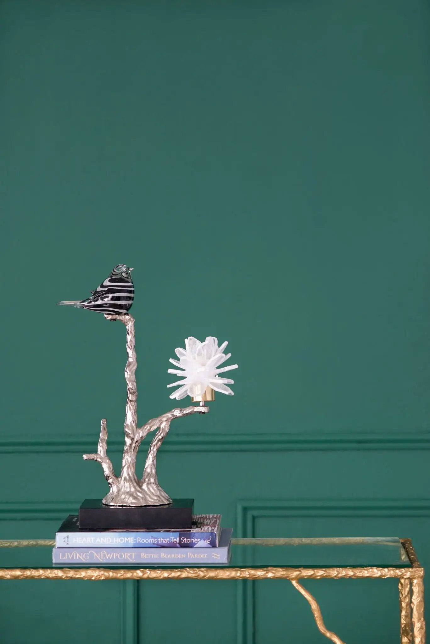 Aluminum Candle Holder With Marble Stand by HouseOfZazla