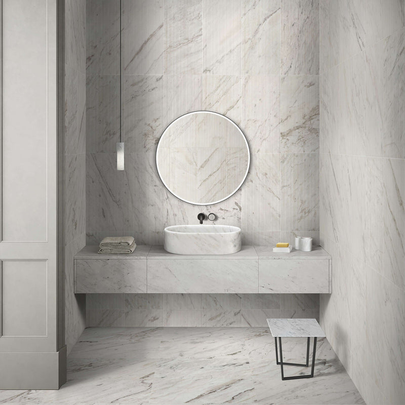 Bathroom Vessel Sink, Semi Polished Surface by HouseOfZazla