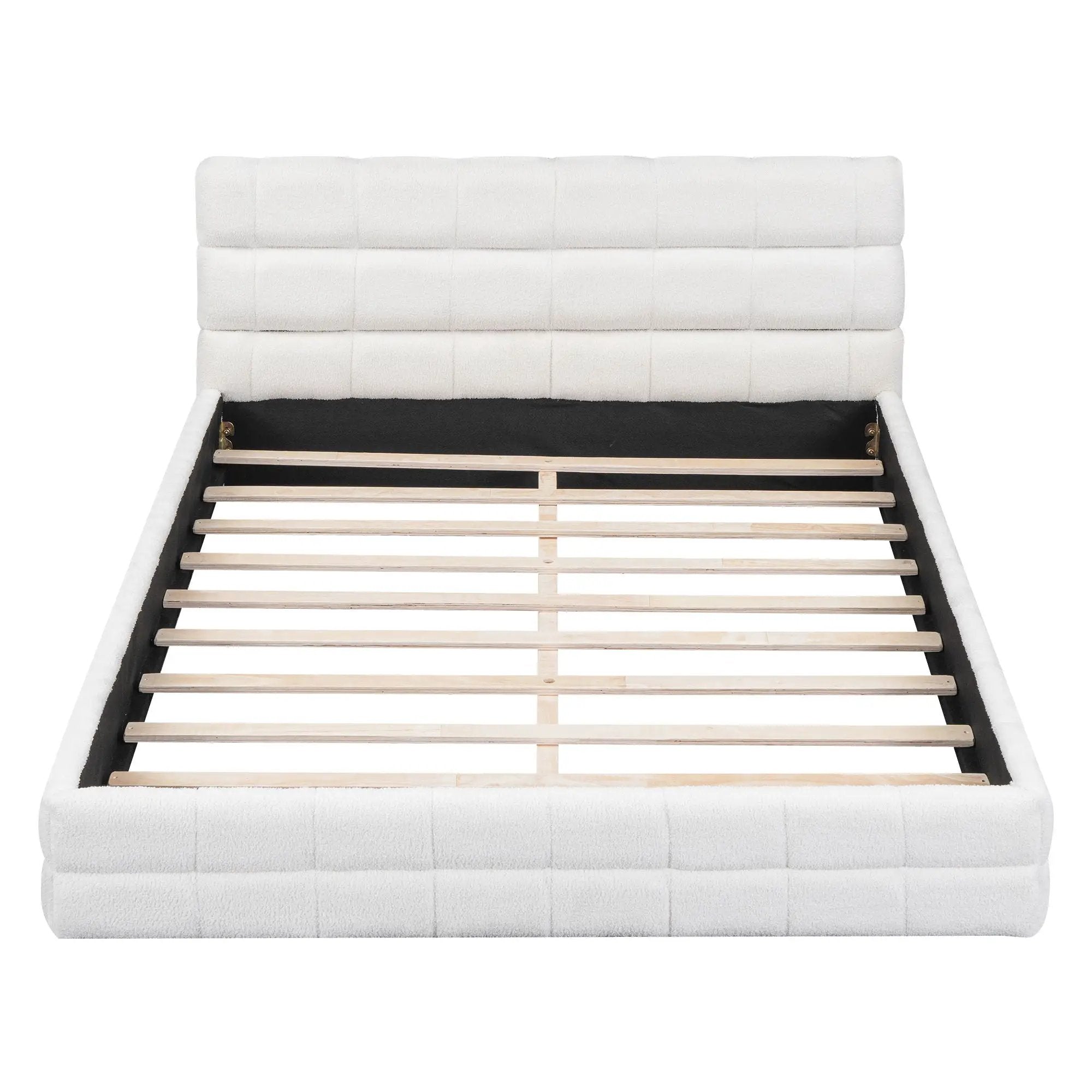 Upholstered Platform Bed With Headboard by Unique Piece Furniture