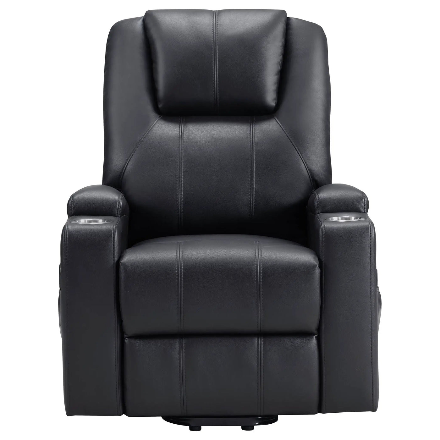 Macklin - Power Lift Massage Recliner With Heat And Dual Cupholders by HouseOfZazla
