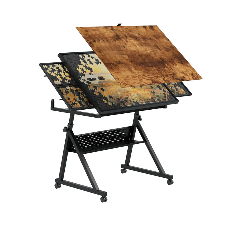 1500 Pieces Jigsaw Puzzle Table Board for Adults by HouseOfZazla
