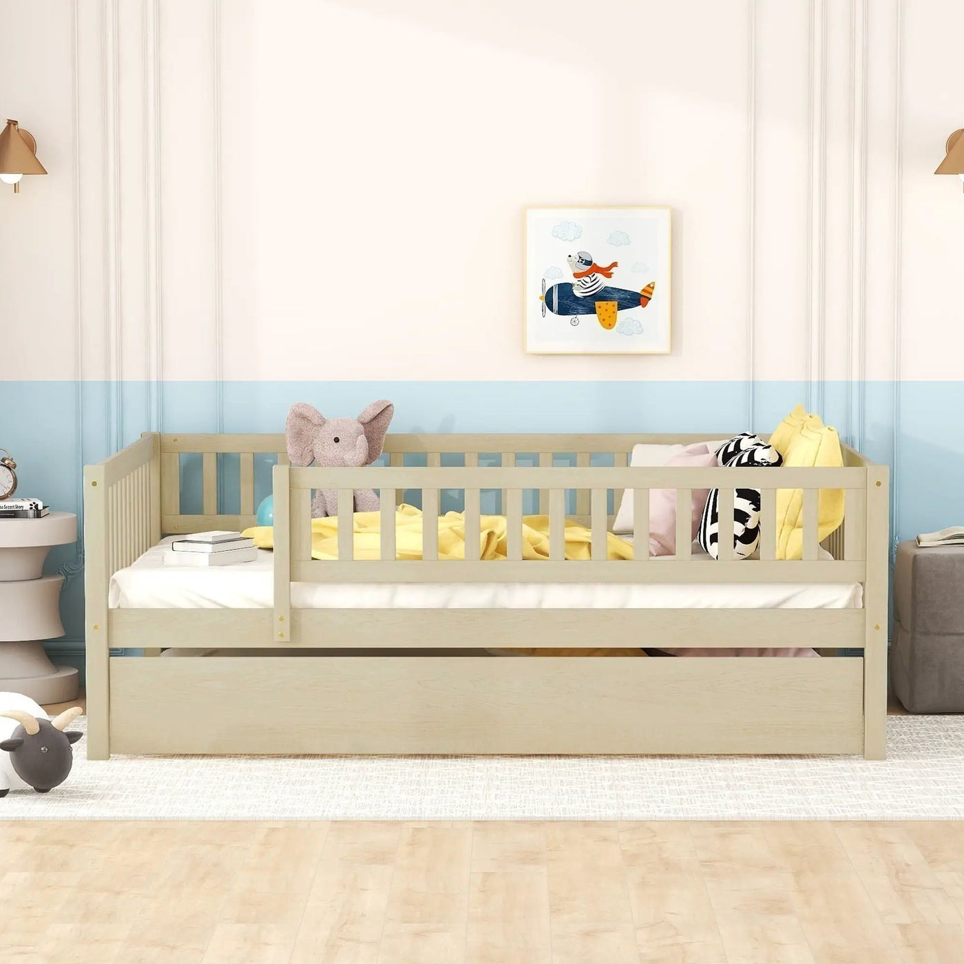 Multi Functional Wooden Daybed Bed by HouseOfZazla