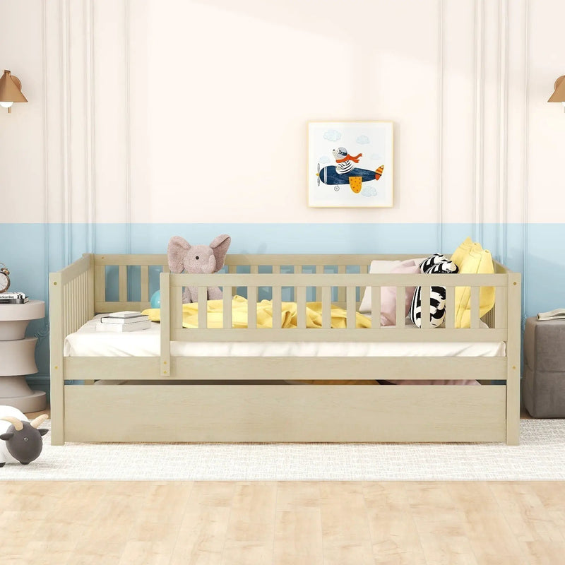 Multi Functional Wooden Daybed Bed by Unique Piece Furniture
