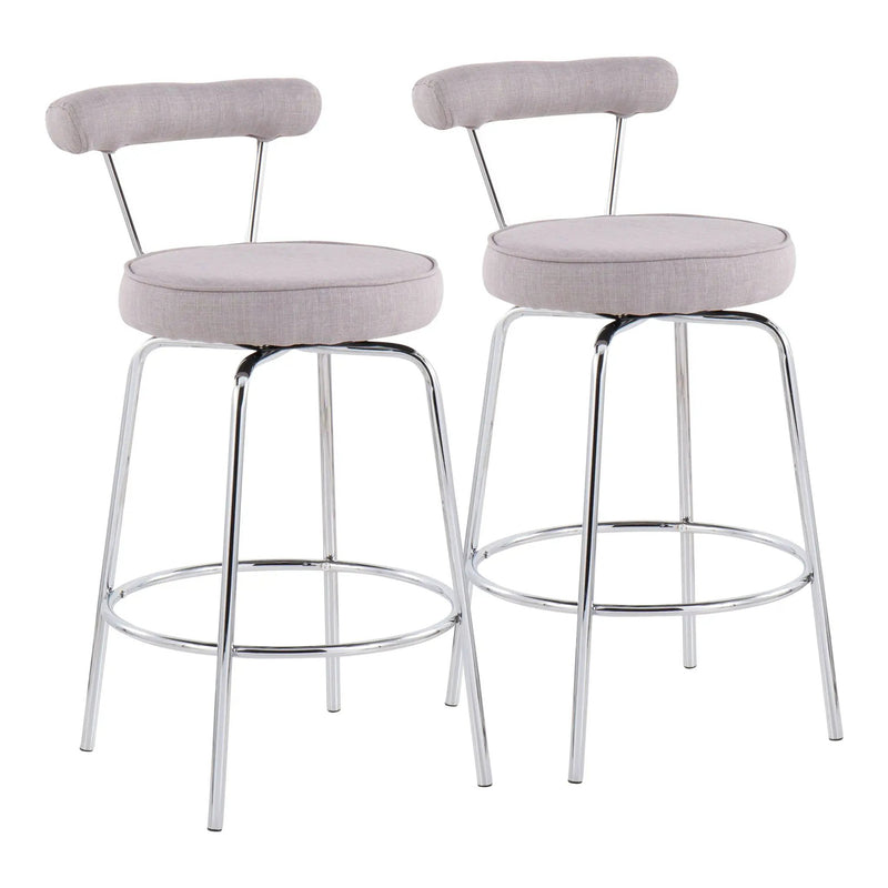 Rhonda - Contemporary Counter Stool (Set of 2) by HouseOfZazla