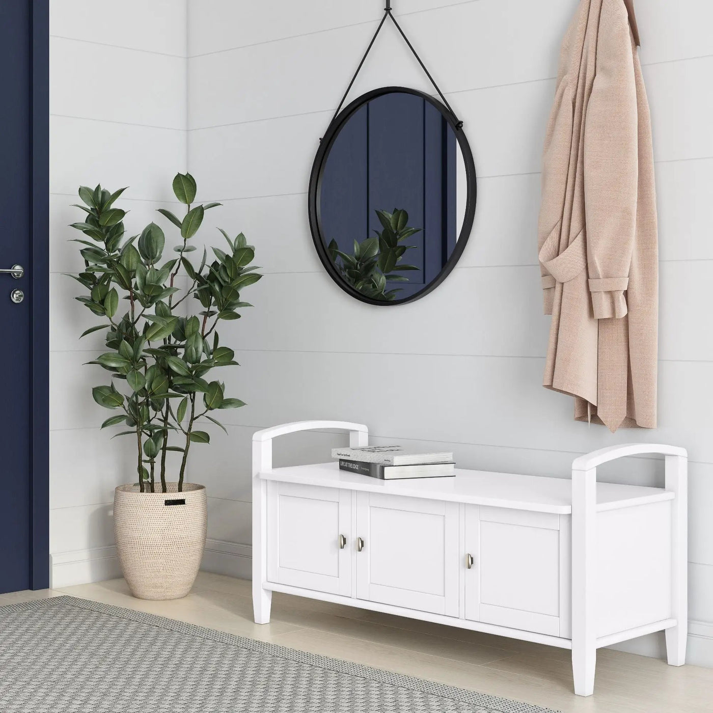 Warm Shaker - Handcrafted Entryway Storage Bench by HouseOfZazla