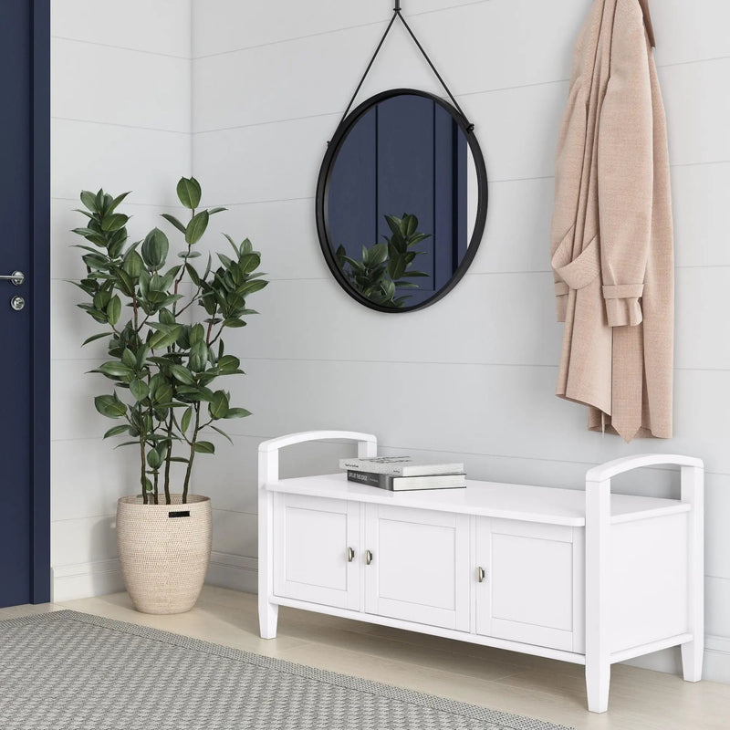 Warm Shaker - Handcrafted Entryway Storage Bench by Unique Piece Furniture