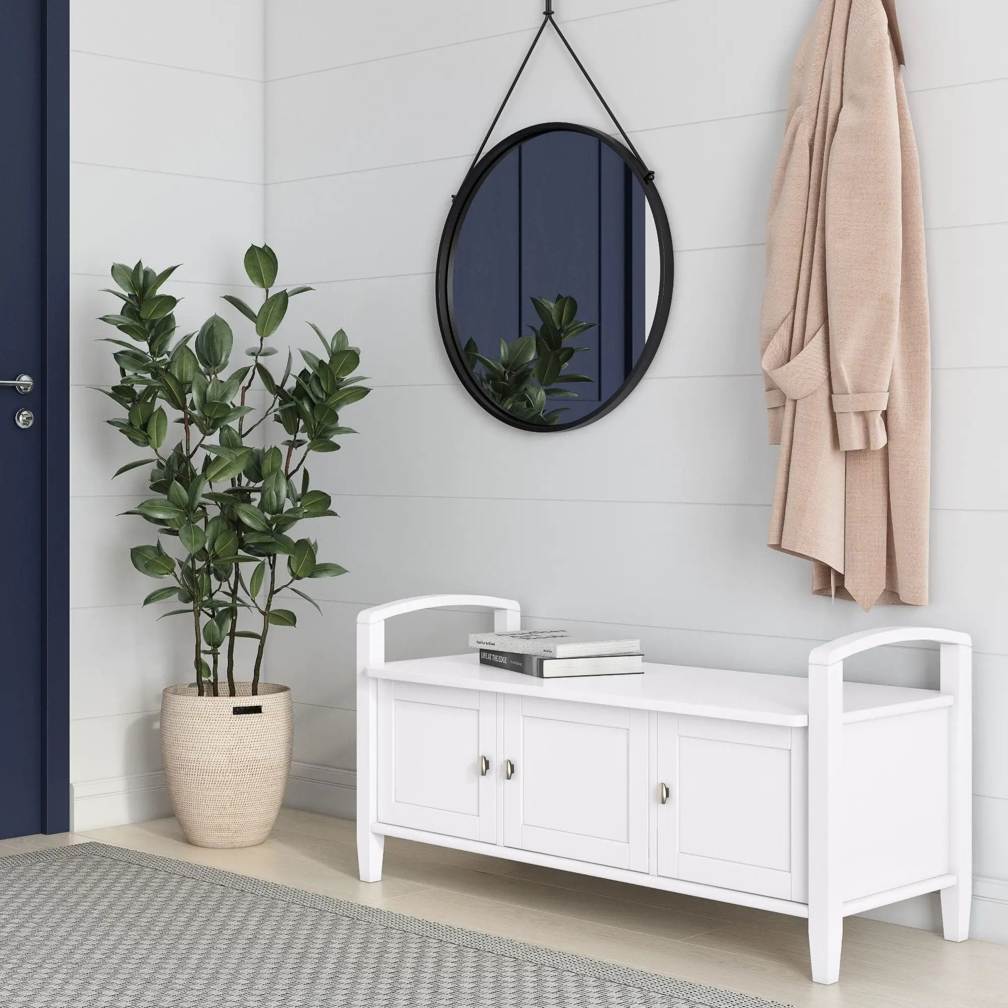 Warm Shaker - Handcrafted Entryway Storage Bench by HouseOfZazla