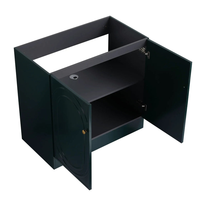 Modern Freestanding Bathroom Vanity With Soft Close Cabinet Doors