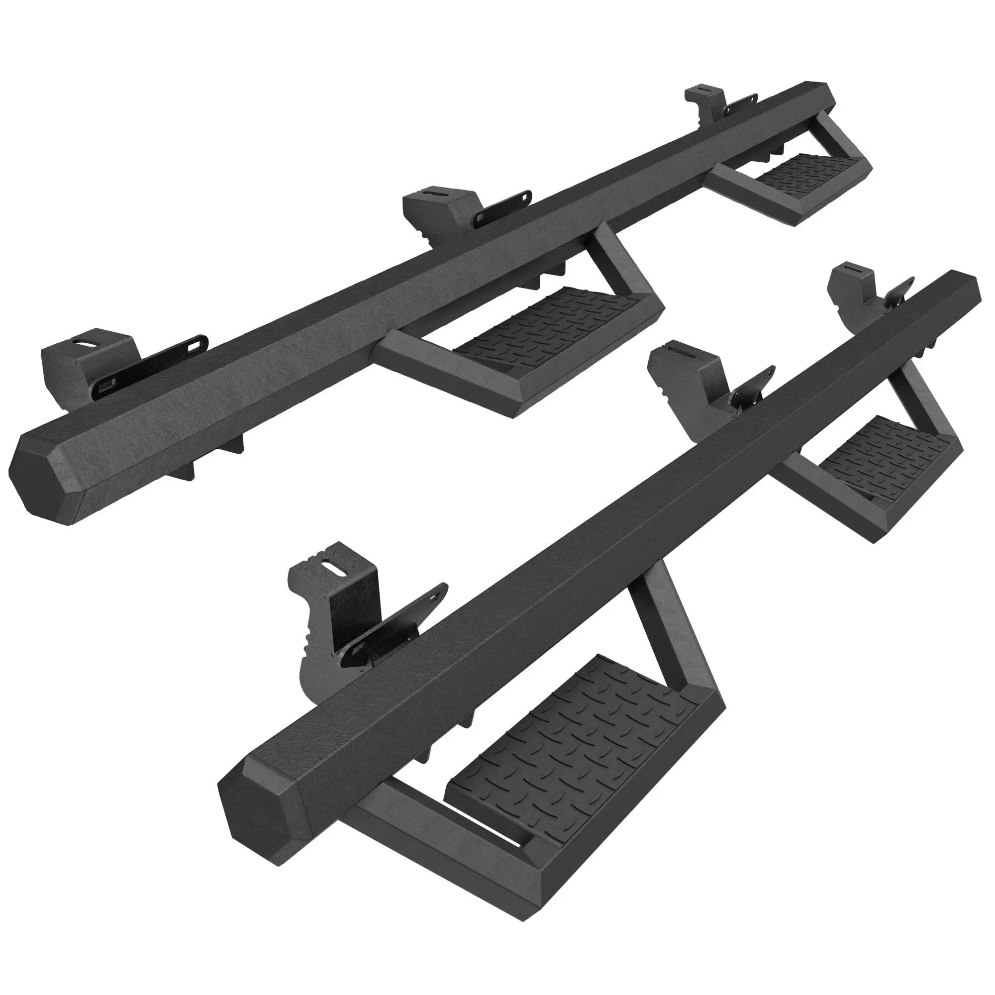 Two Stairs Running Boards Side Steps for Jeep Wrangler JK by HouseOfZazla