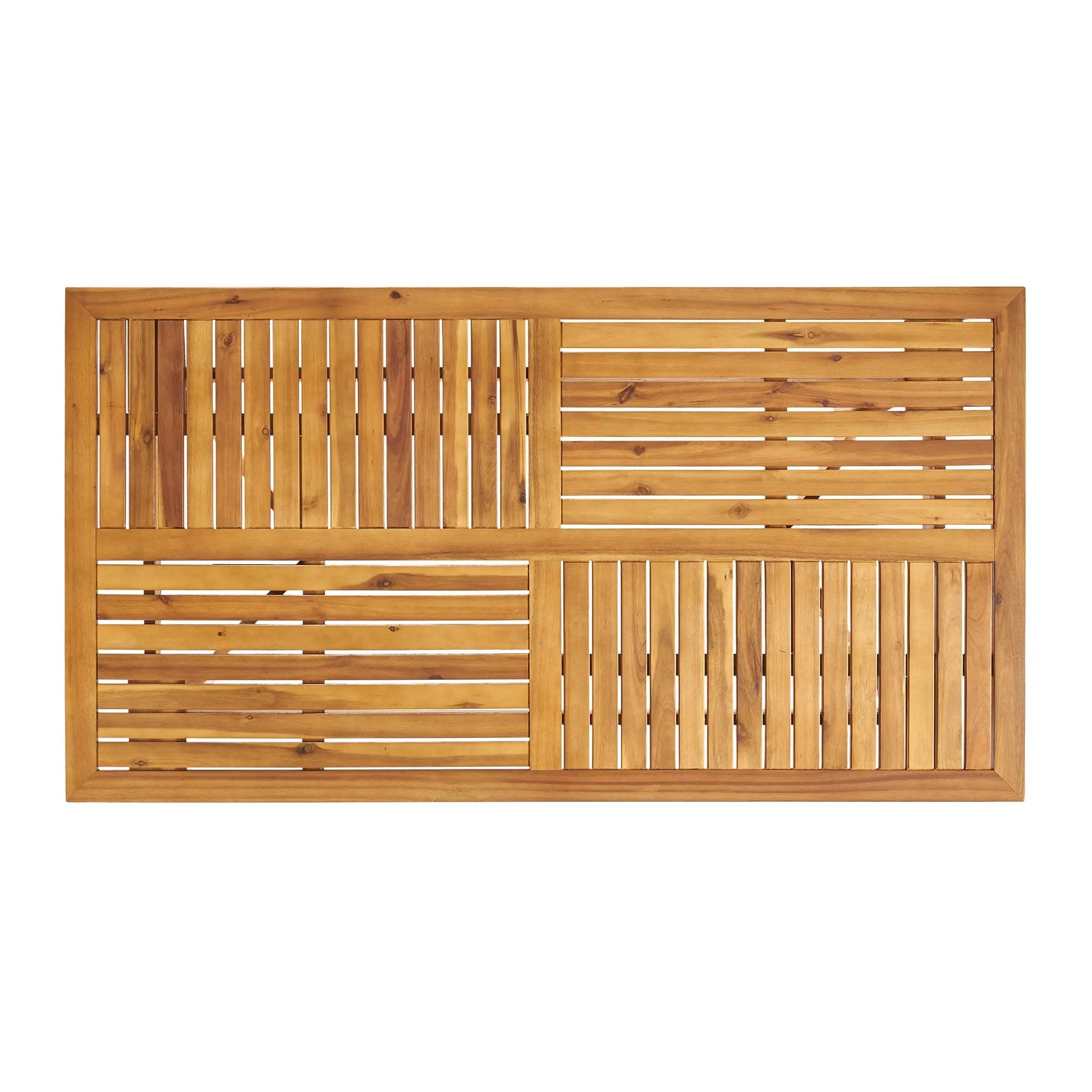7 Piece Outdoor Acacia Wood Dining Set by HouseOfZazla
