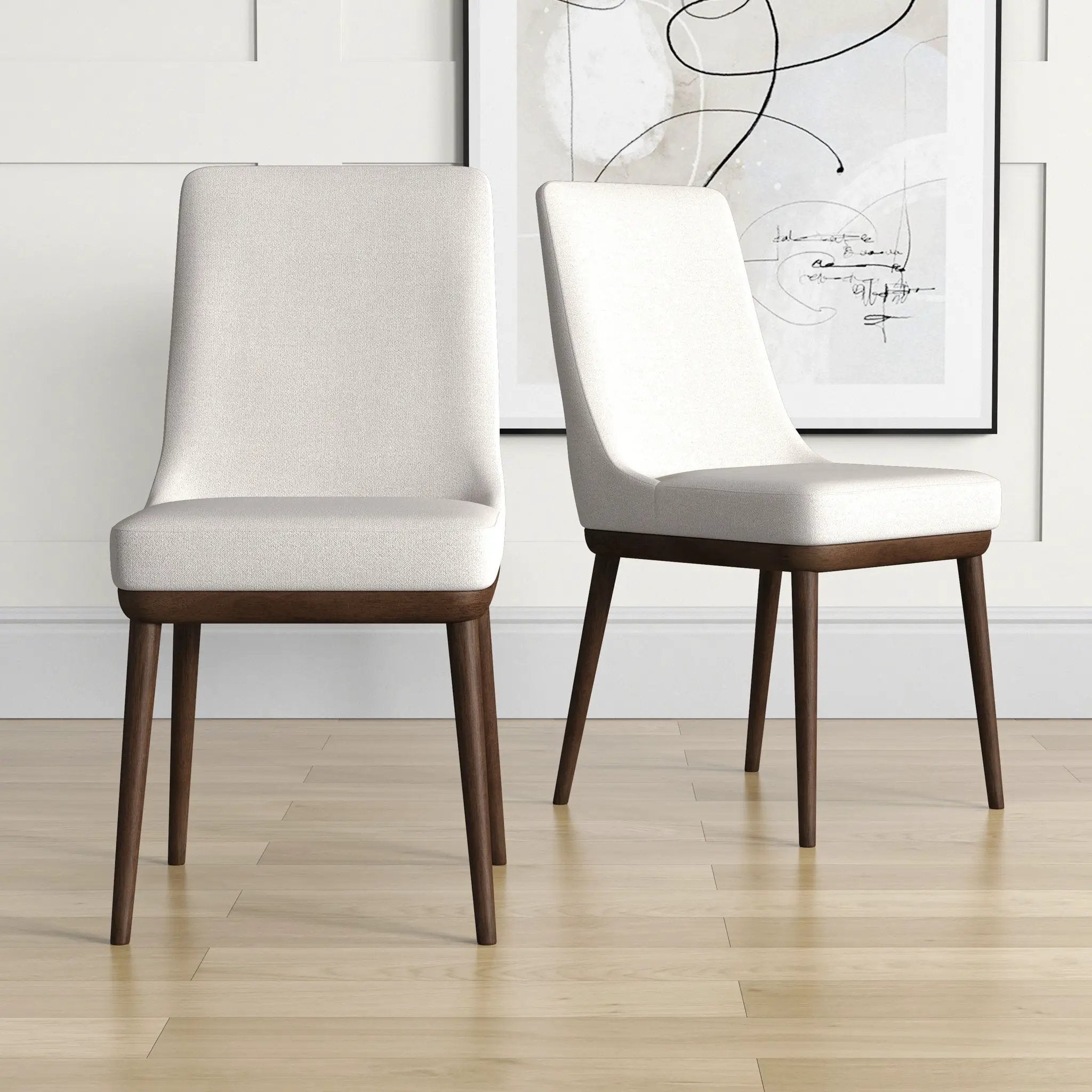 Kate - Mid-Century Modern Dining Chair (Set of 2) by Unique Piece Furniture