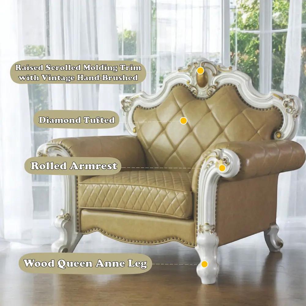 Picardy - Chair w/1 Pillow by Unique Piece Furniture
