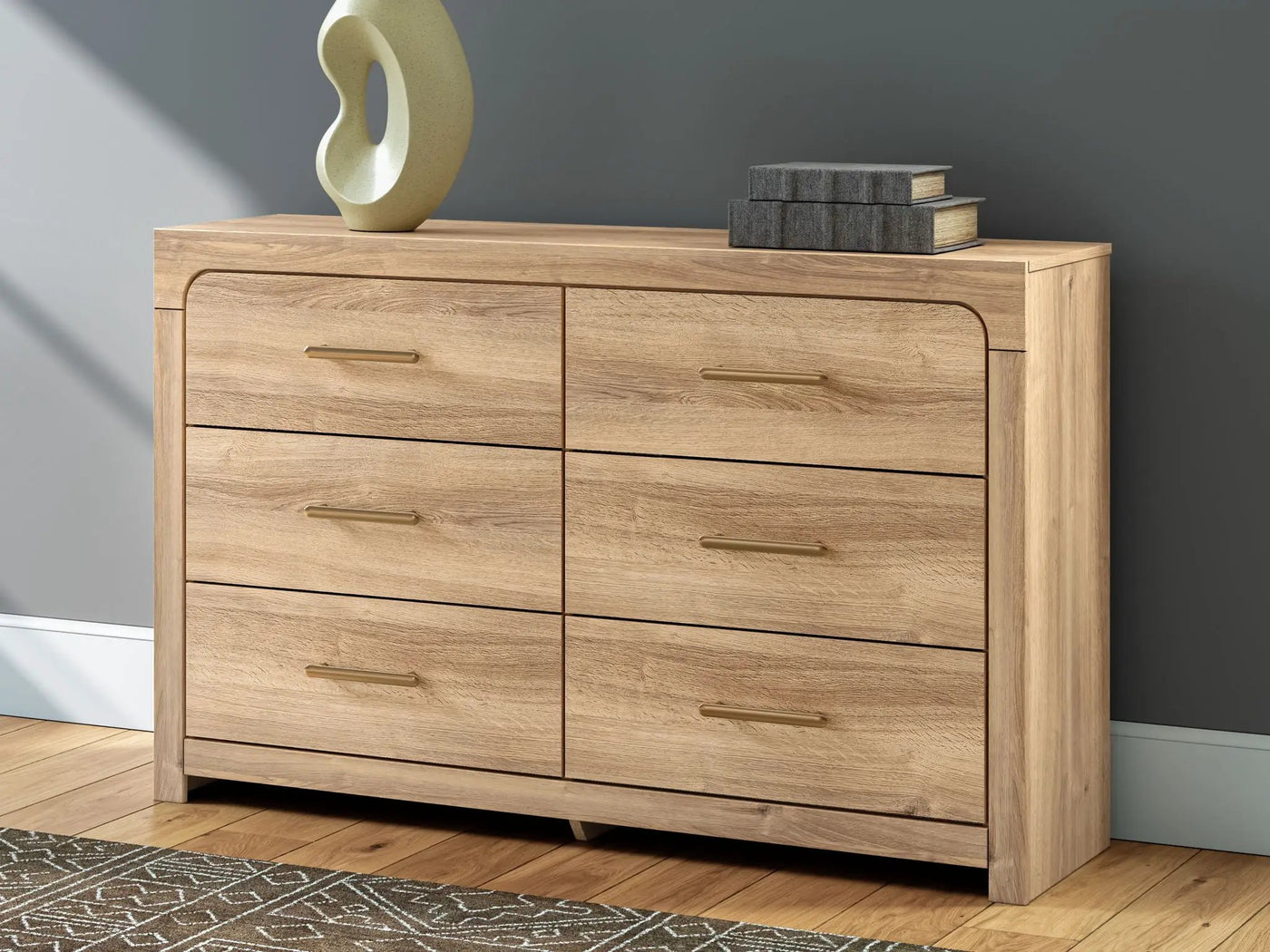 Kinlanni - Six Drawer Dresser by Unique Piece Furniture