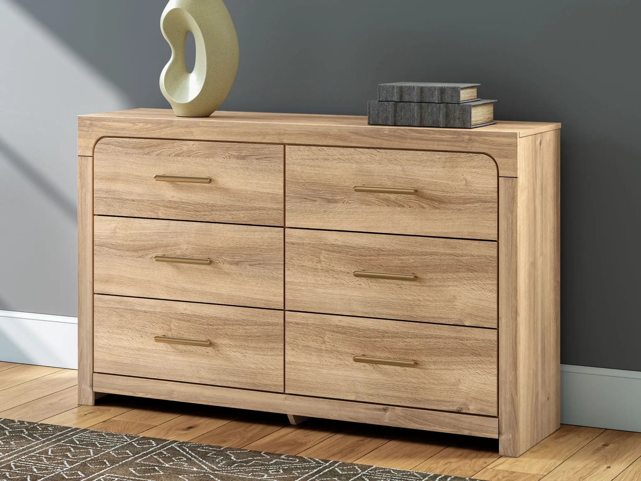 Kinlanni - Six Drawer Dresser by Unique Piece Furniture