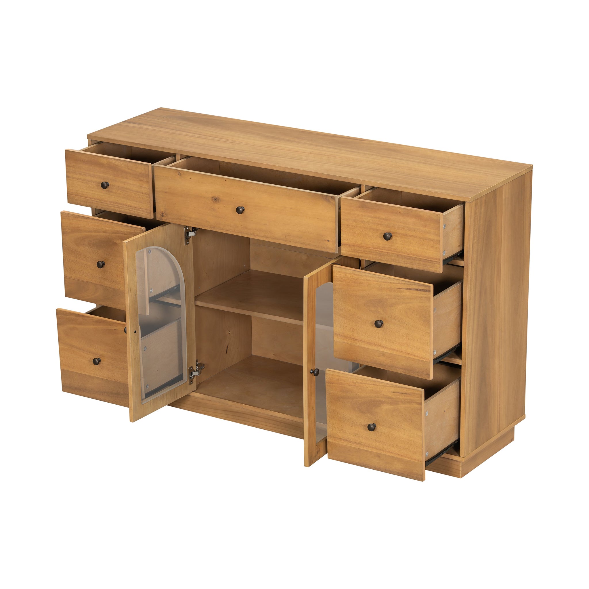 Cabinet with Storage for Living and Dining Room Entrance by HouseOfZazla