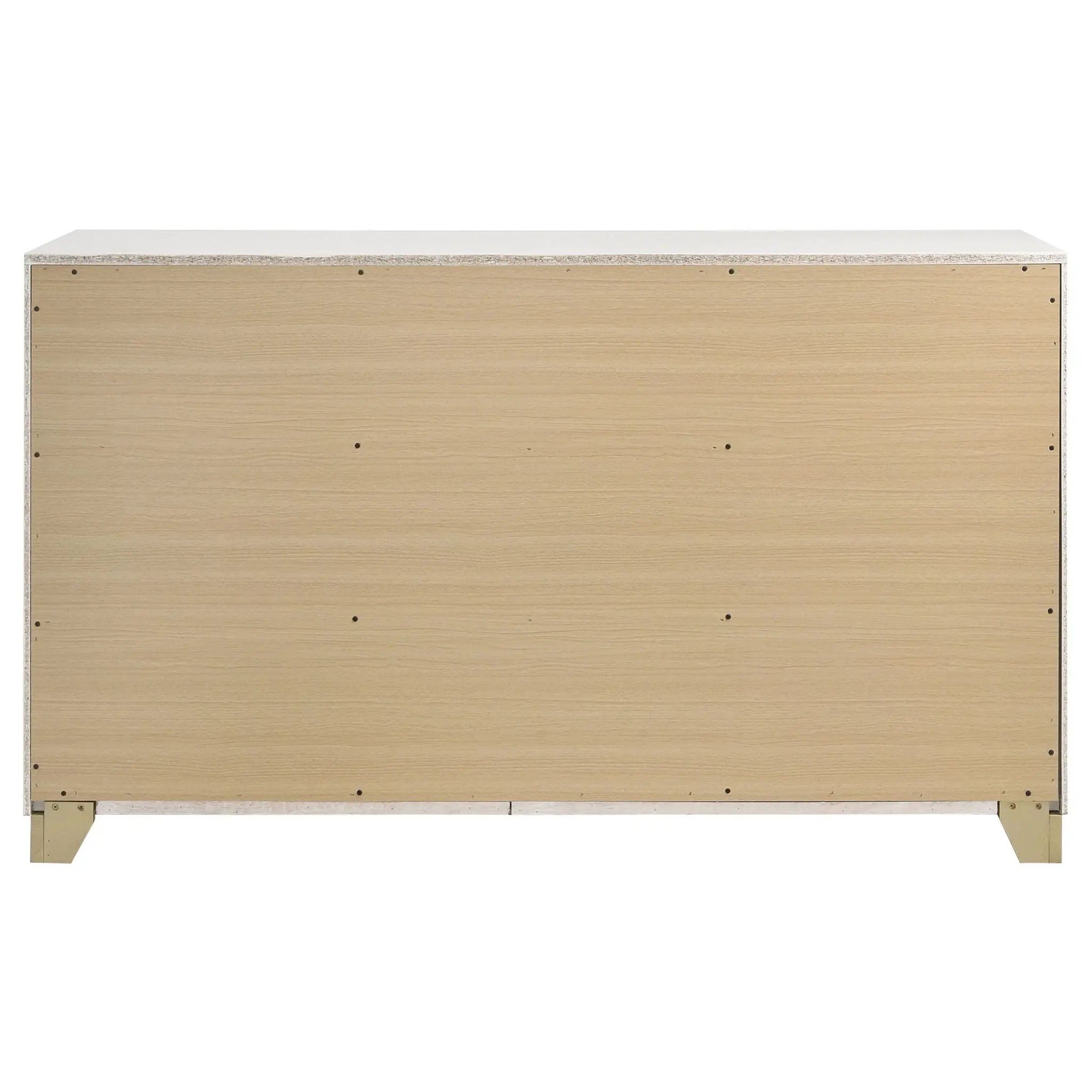 Caraway 6-drawer Dresser White by Unique Piece Furniture